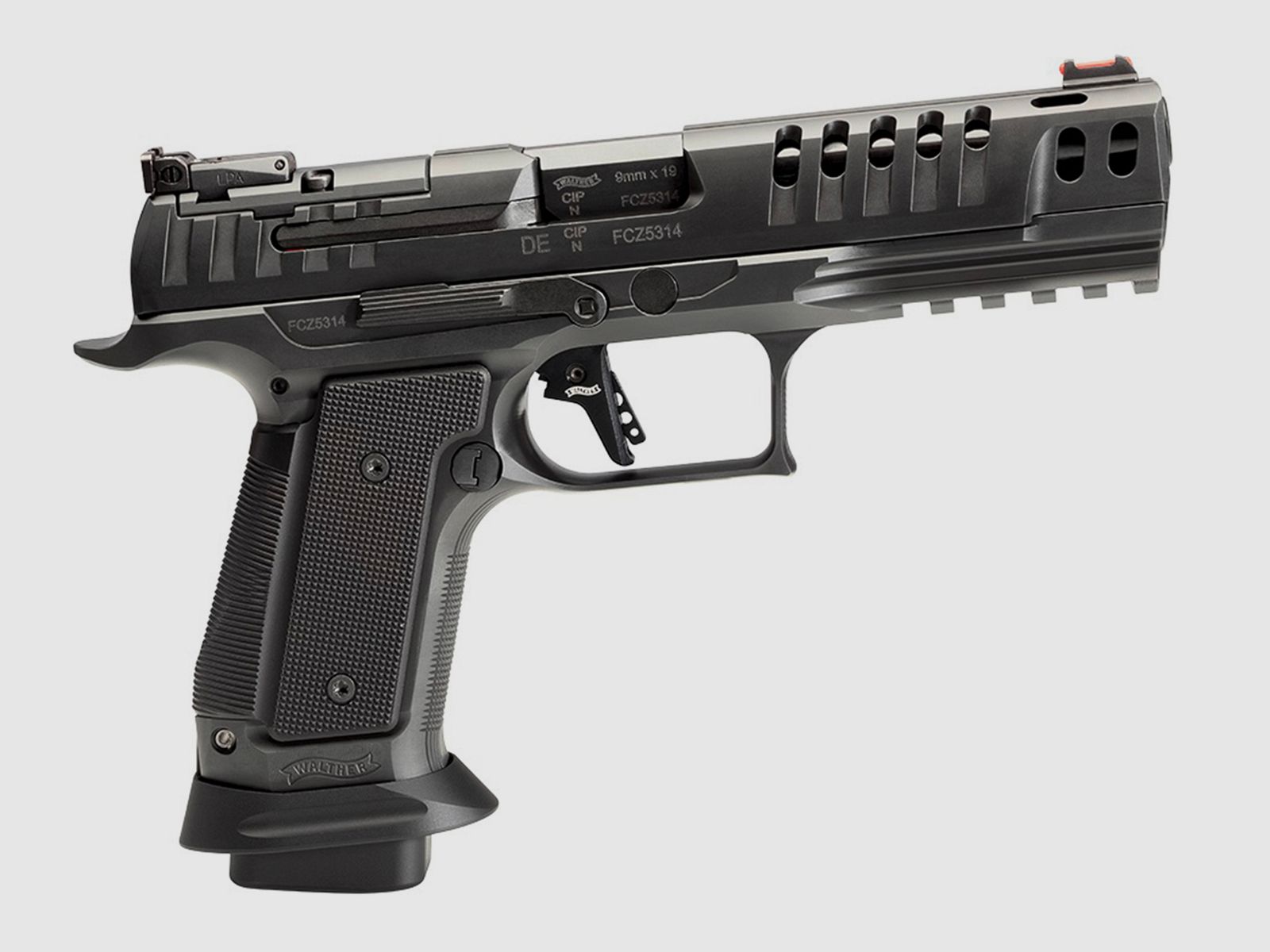 WALTHER Q5 Pistole Match SF Black Ribbon 9x19 Q5 Match SF 9mm Luger