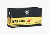 RWS .22lfb Rifle Match S 2,6g - 50 pz.