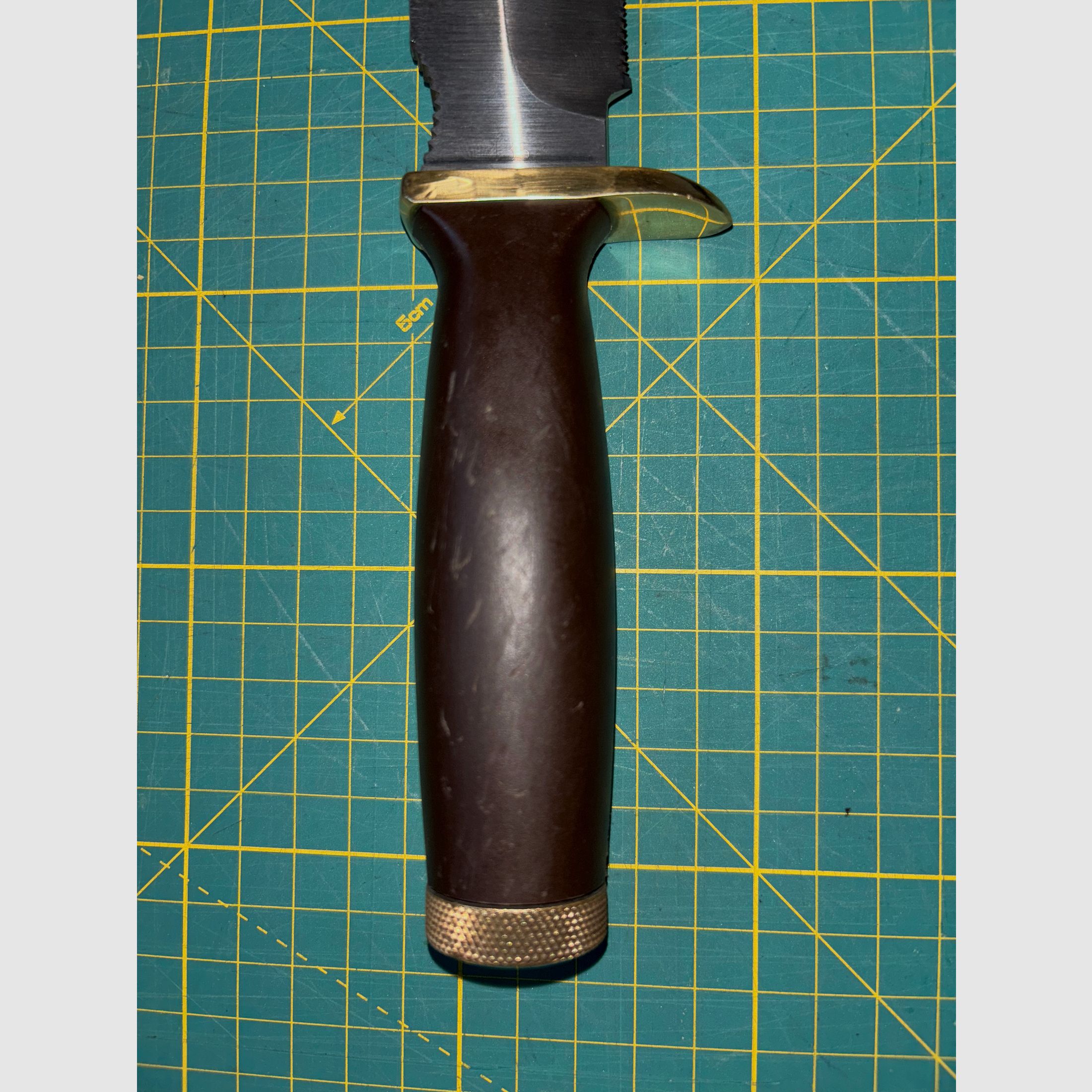 Messer Survival Companion by Carl Schlieper, Solingen; seltenes Sammlerstück; Survivalmesser, Überlebensmesser