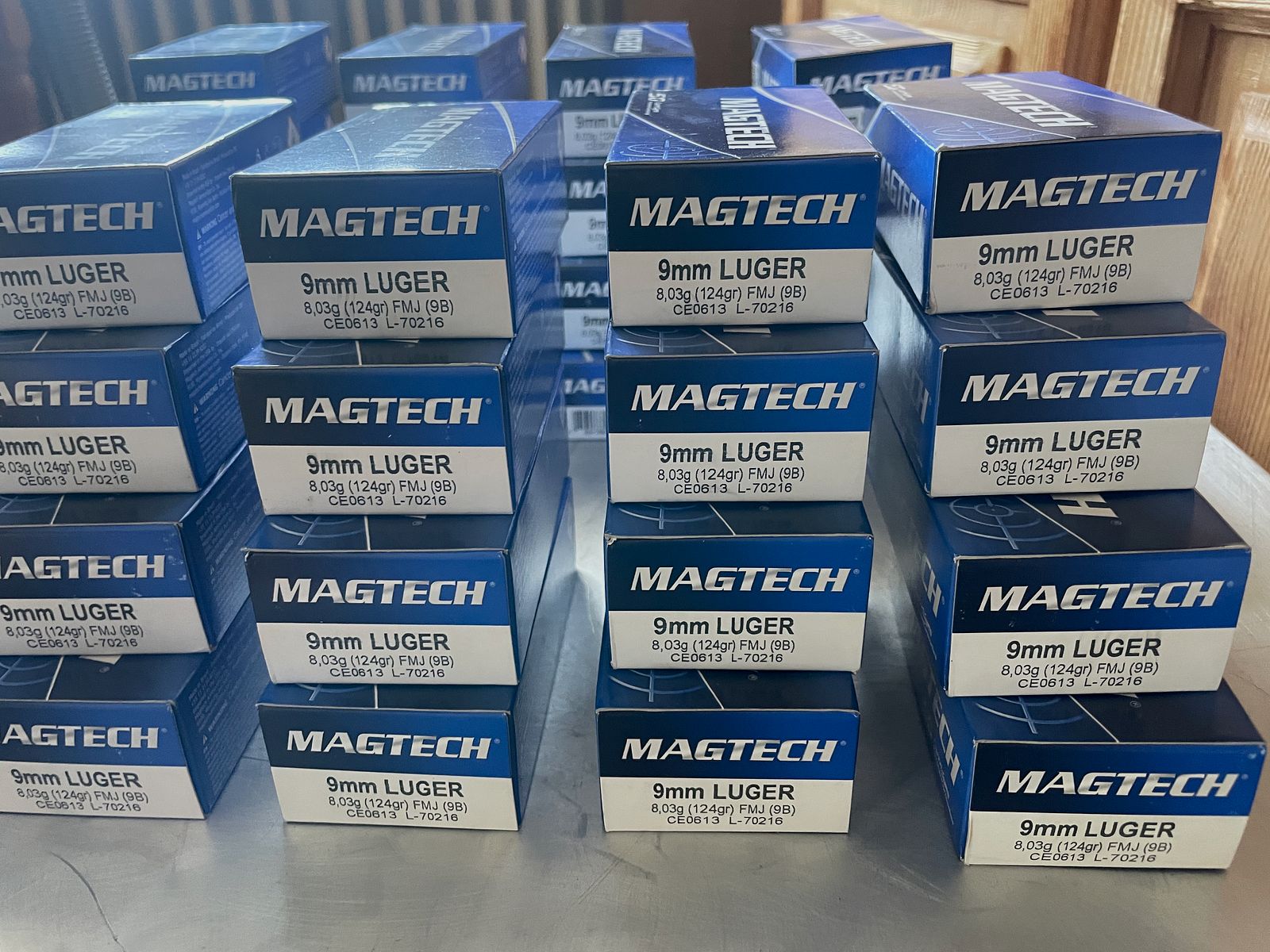 Magtech 9x19; 124 gr. FMJ NOT AFFECTED BY RECALL!!!