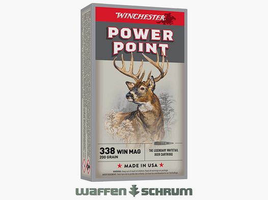 Winchester SuperX Power Point 13,0g .338WinMag - 200gr
