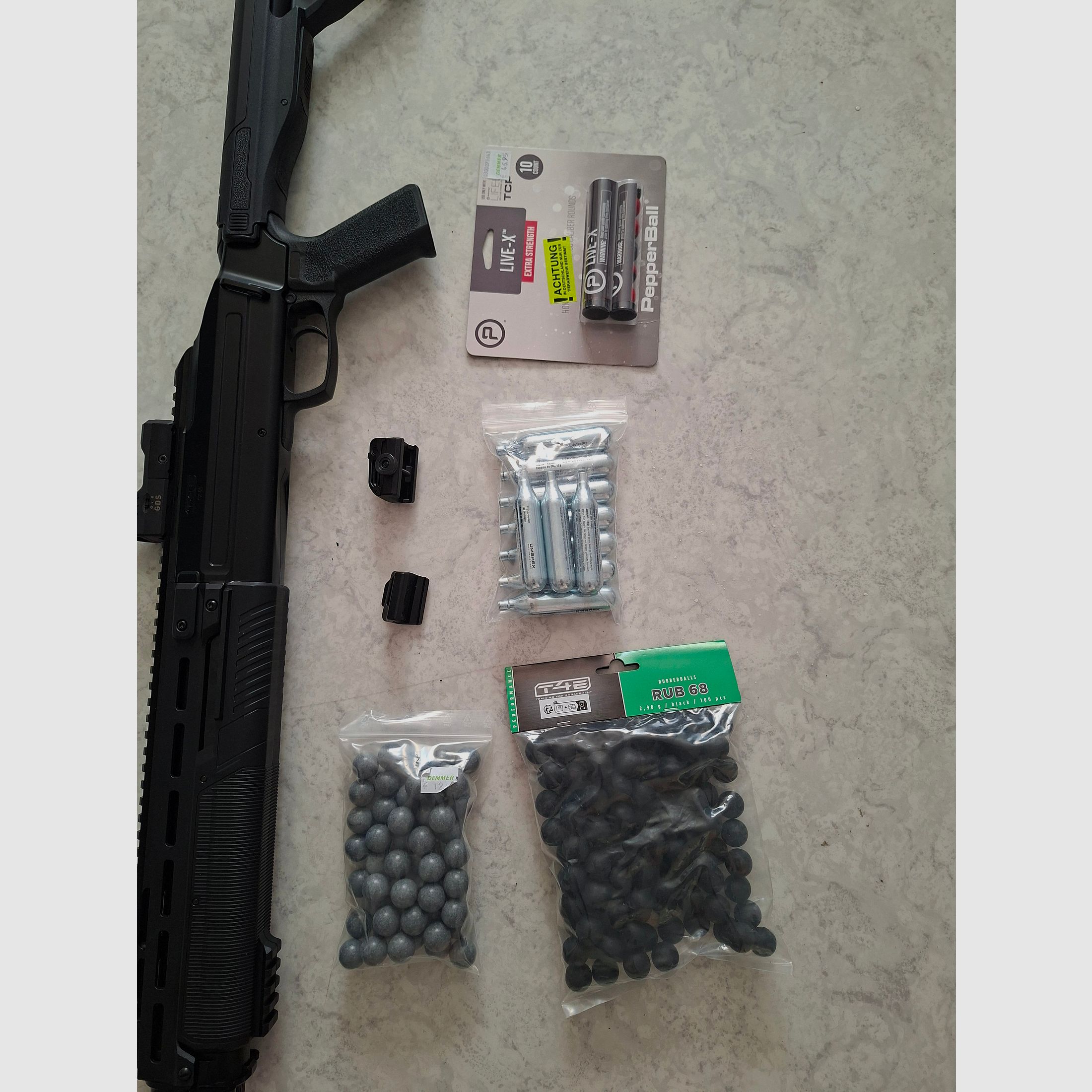 Ram waffe HDX 68 nuovo con accessori