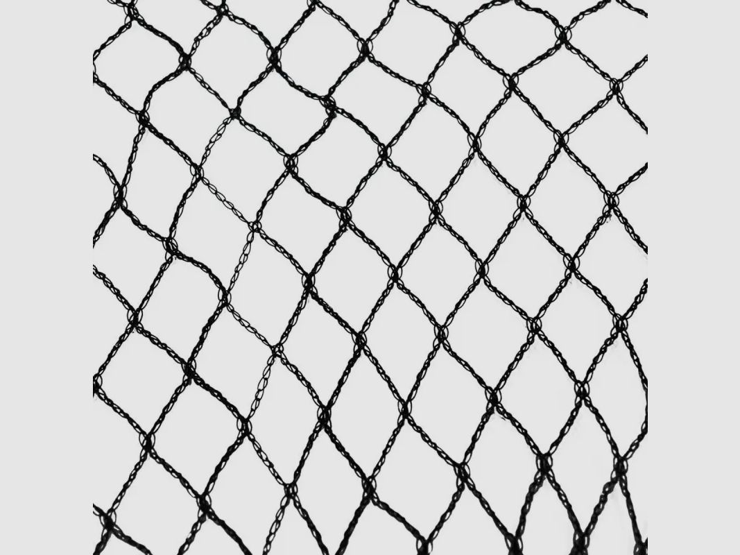 Schutznetz 10x10m mit 35mm hexagonalem Maschen - UV-beständiges schwarzes Polyethylen, Bild 2 von 4
