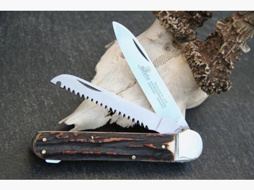 Coltello da caccia Hubertus Solingen con sega