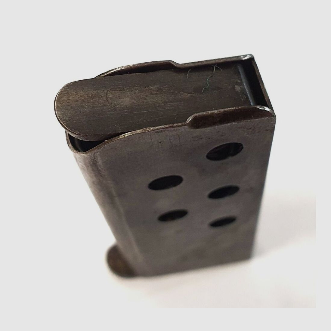 FN-magazijn FN 1906 6,35 mm, 6 schots magazijn, gestempeld met FN