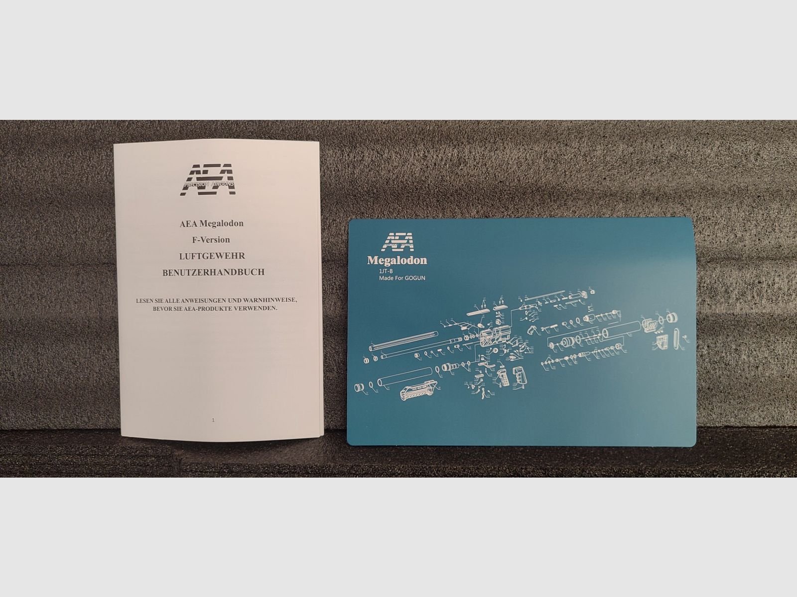Airgun AEA Megalodon F-Serie 7,5 Joule Neu! + Waffentasche!