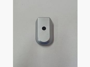 ALUMINUM PAD MINISKIRT SILVER – SMALL STOCK