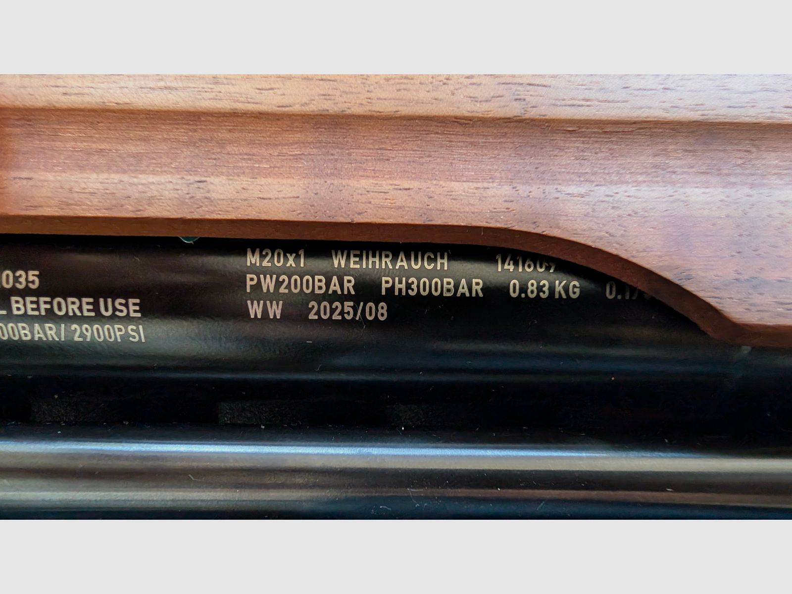 Weihrauch HW100T Set als nieuw met Element Helix 6-24x50 gen2 FFP MRAD