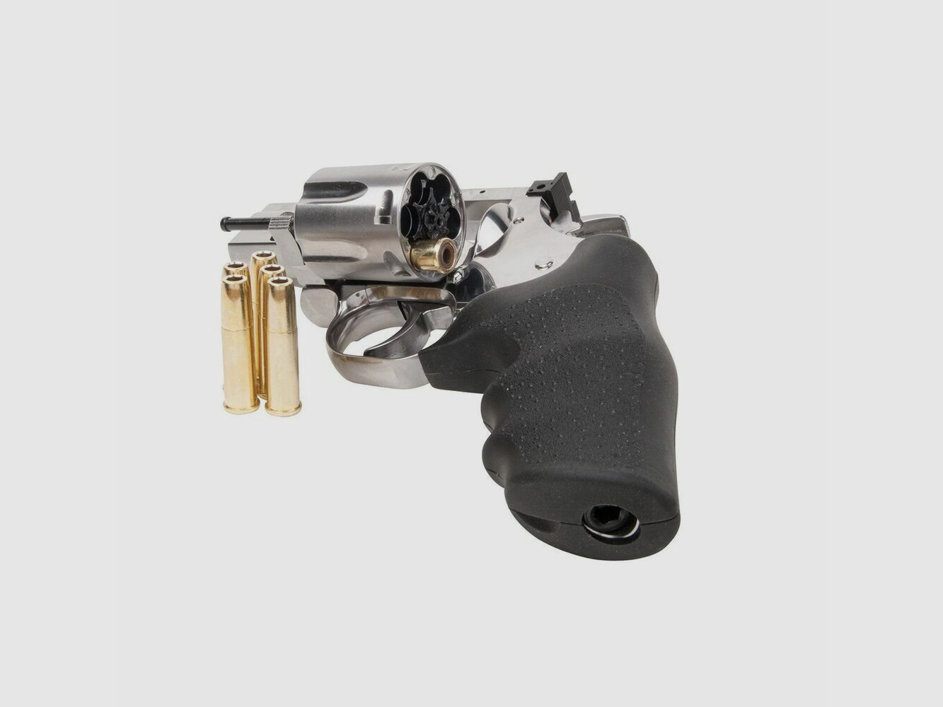 Dan Wesson 715 2,5" .177 Argent 4,5mm Pression d'Air CO2