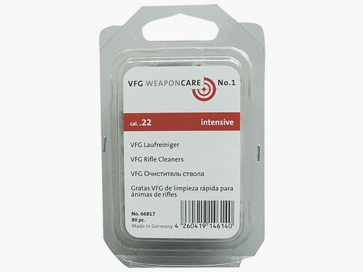 VFG Cleaner Intensive .22 80 pezzi