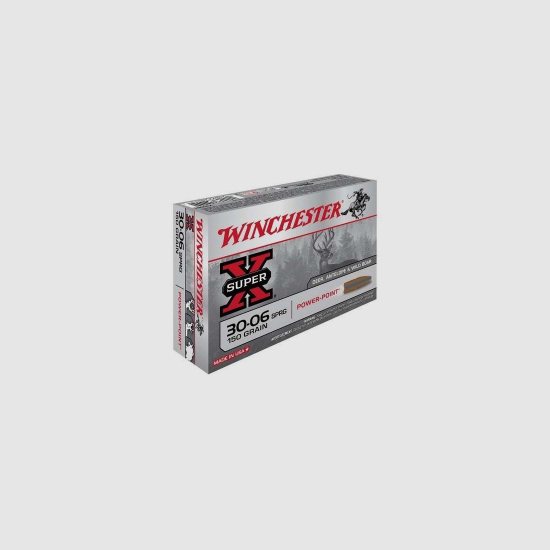 WINCHESTER BALA POWER POINT 30-06 150GR, imagen 1 de 2