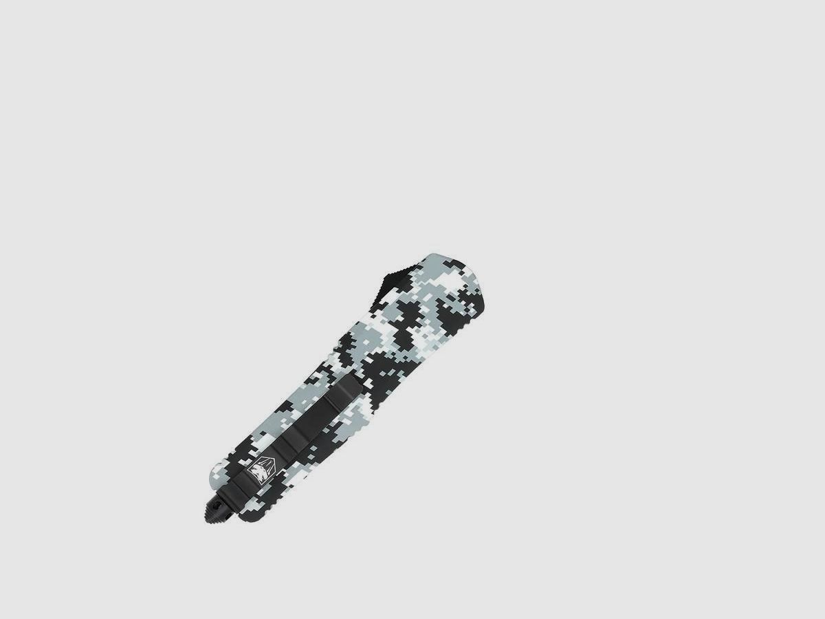 CobraTec Large Winter Digi Camo FS-3 Drop coltello automatico OTF, immagine 8 di 12