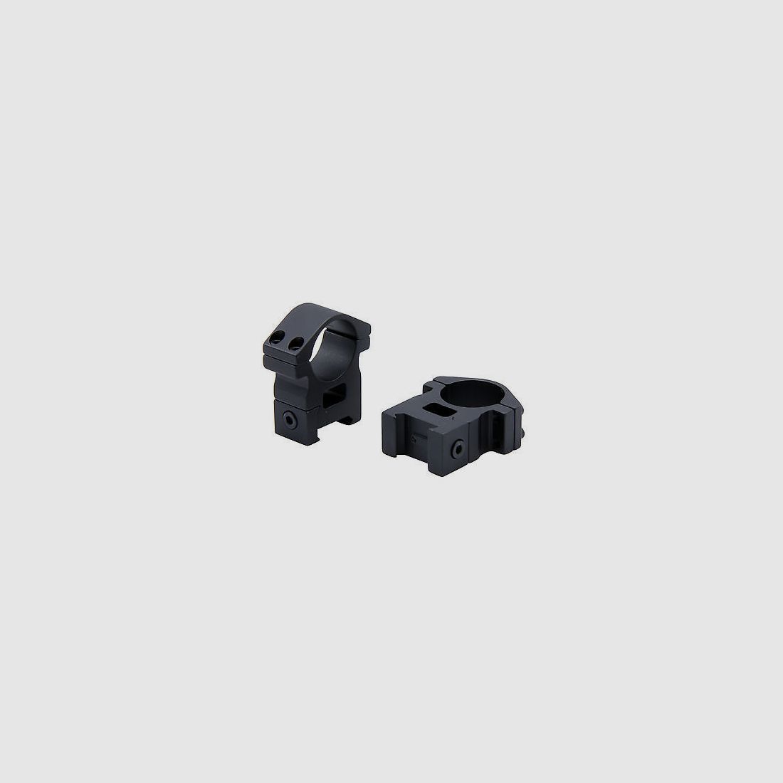 HJB Zielfernrohr Qualitäts Montagesatz (2-teilig) Aluminium DM 25,4mm für Picatinny/Weaver