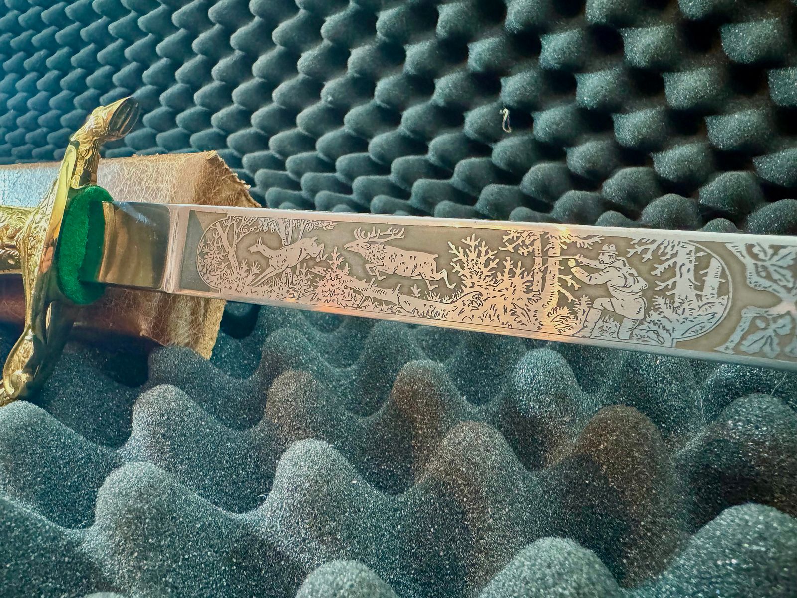 Deer knife Eickhorn Solingen, luxury version