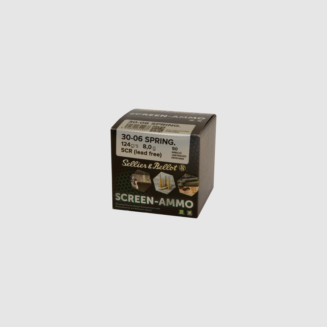 S&B .30-06 FMJ Spring Lead Free 8g/124gr