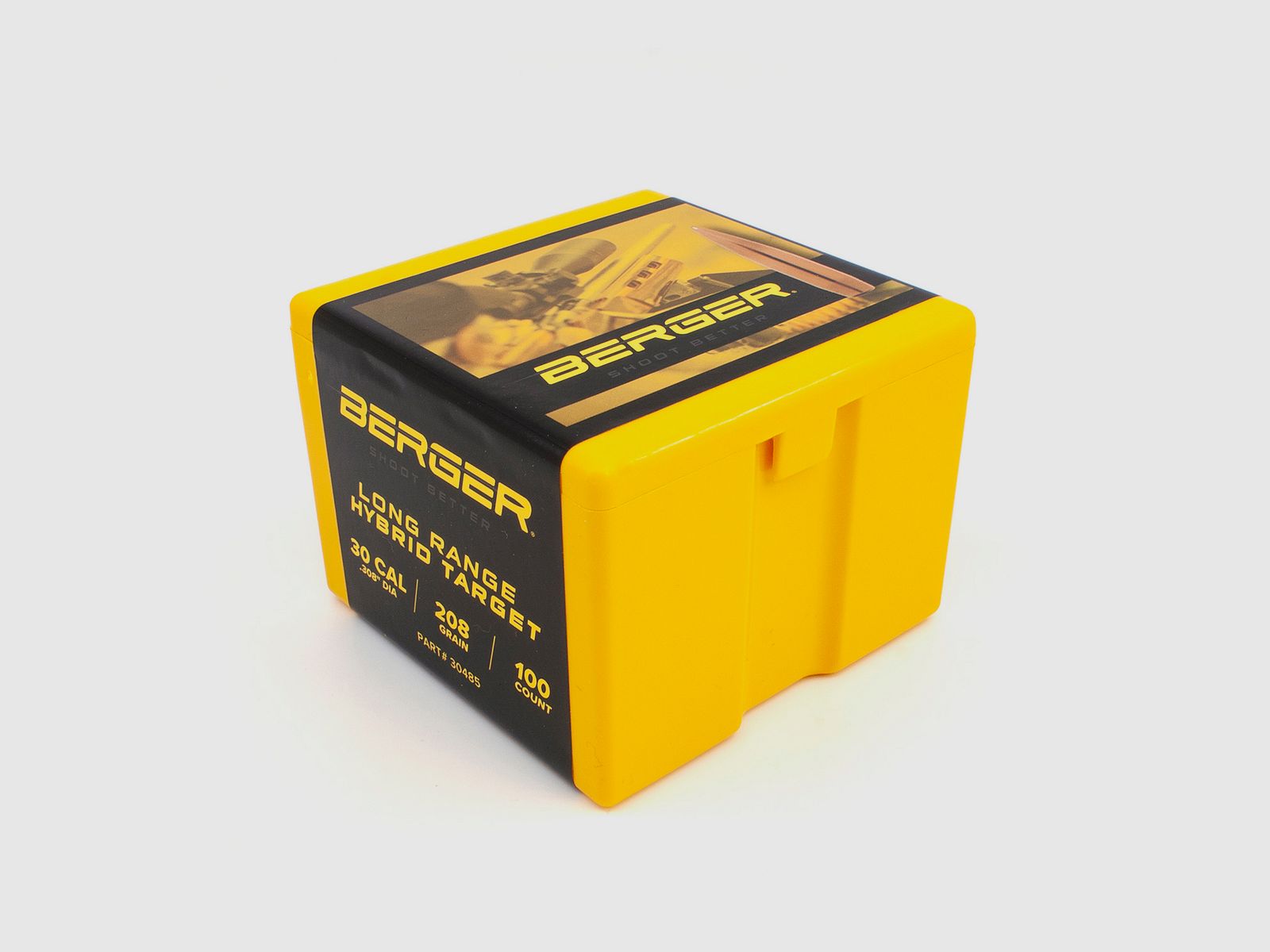 Balas Berger .30 LR Hybrid Target 208GR 100 Piezas, imagen 4 de 11