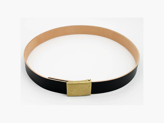 Home Home Bundeswehr Pants Belt Leather according to TL Marine - 120 cm