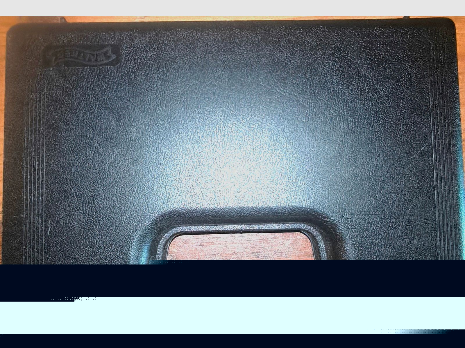 Schreckschuss, SRS-Waffe 9mmPAK, Walter PPQ M2 Farbe FDE & Original Walter Koffer 