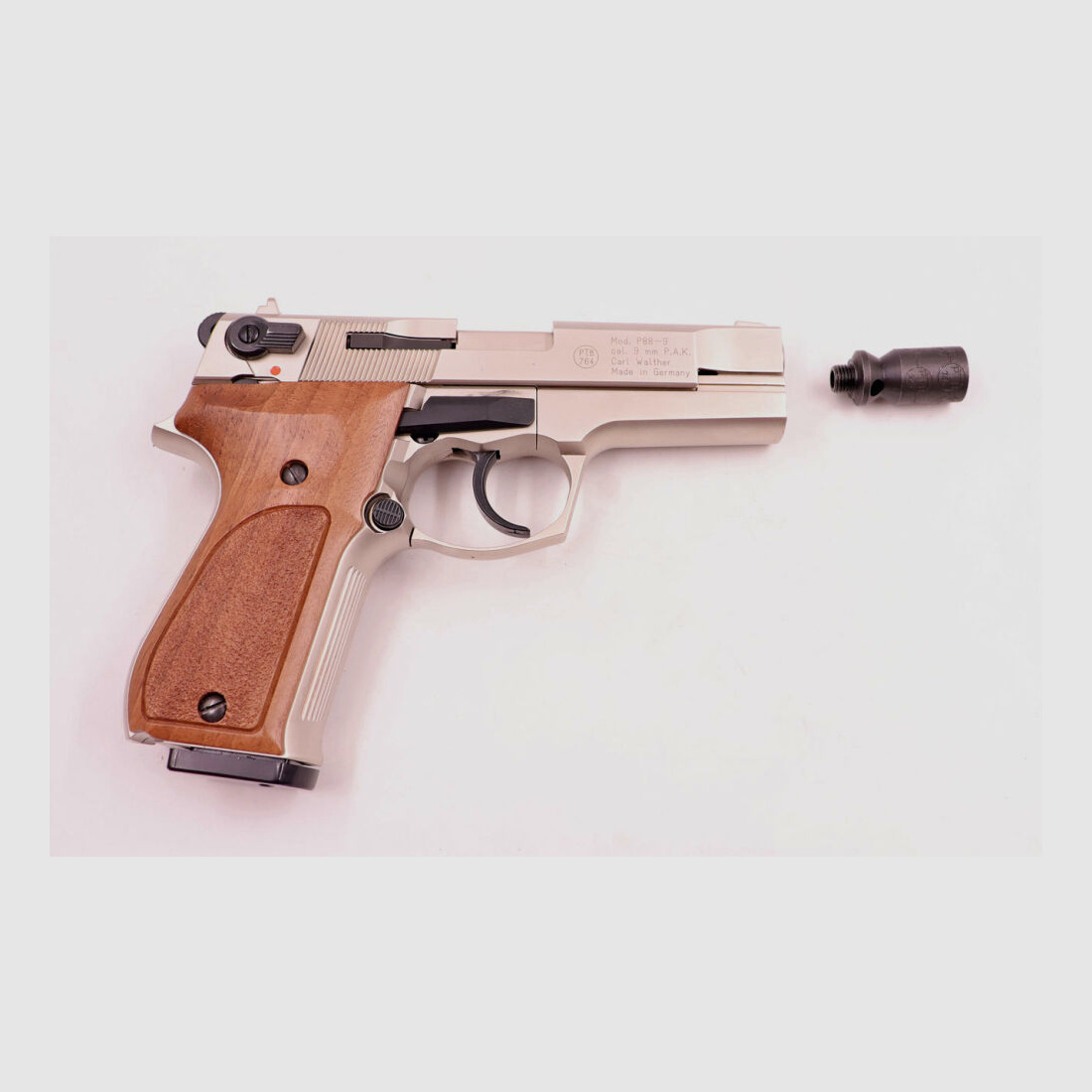 Walther - Ulm P88 Compact/Deluxe/vernickelt