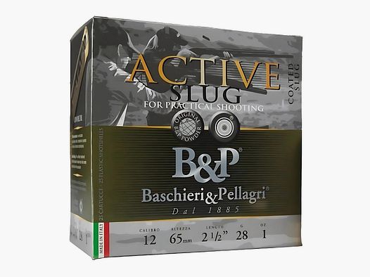 12/65 B&P Active Slug Practical Shooting 28 g