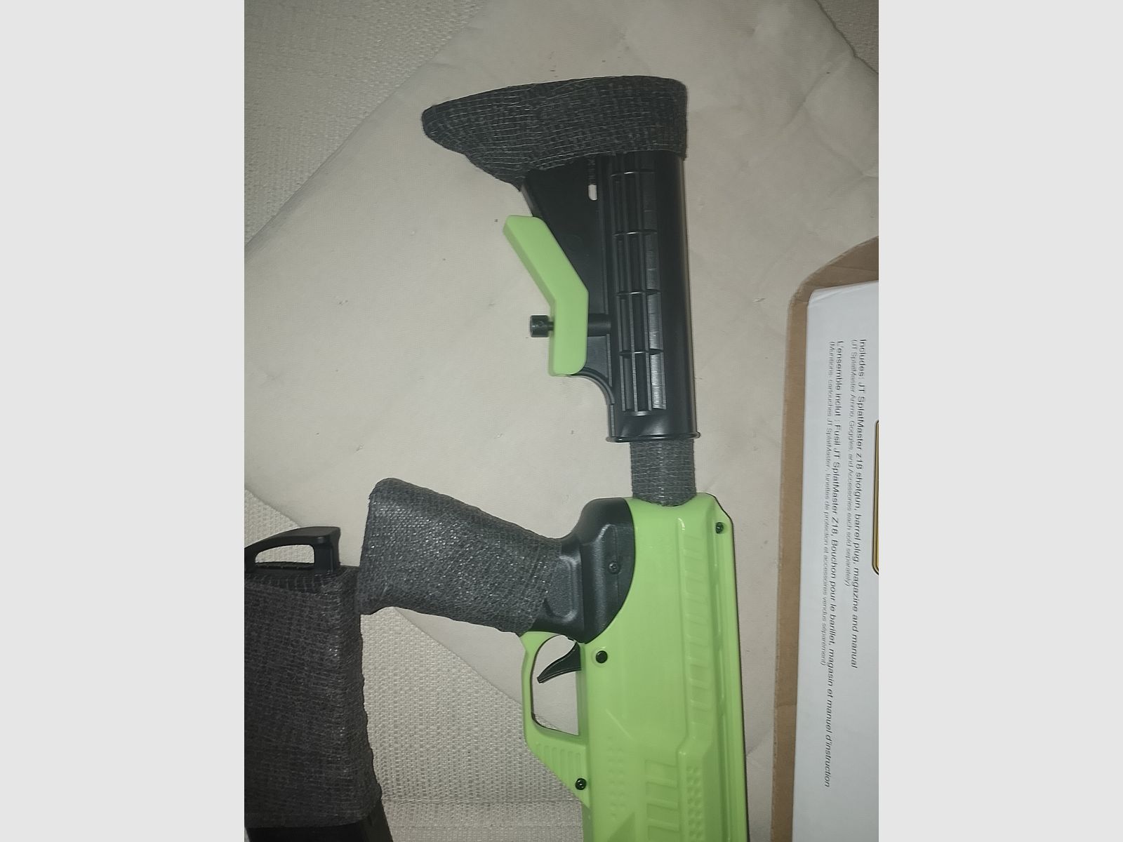 Feder pressure marker paintball caliber .50 shotgun kids junior weapon rubber balls gun