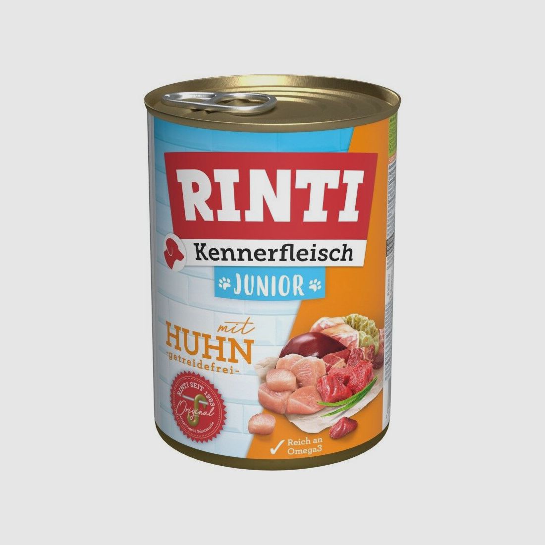 Rinti Hunde Nassfutter Dose Kennerfleisch Junior