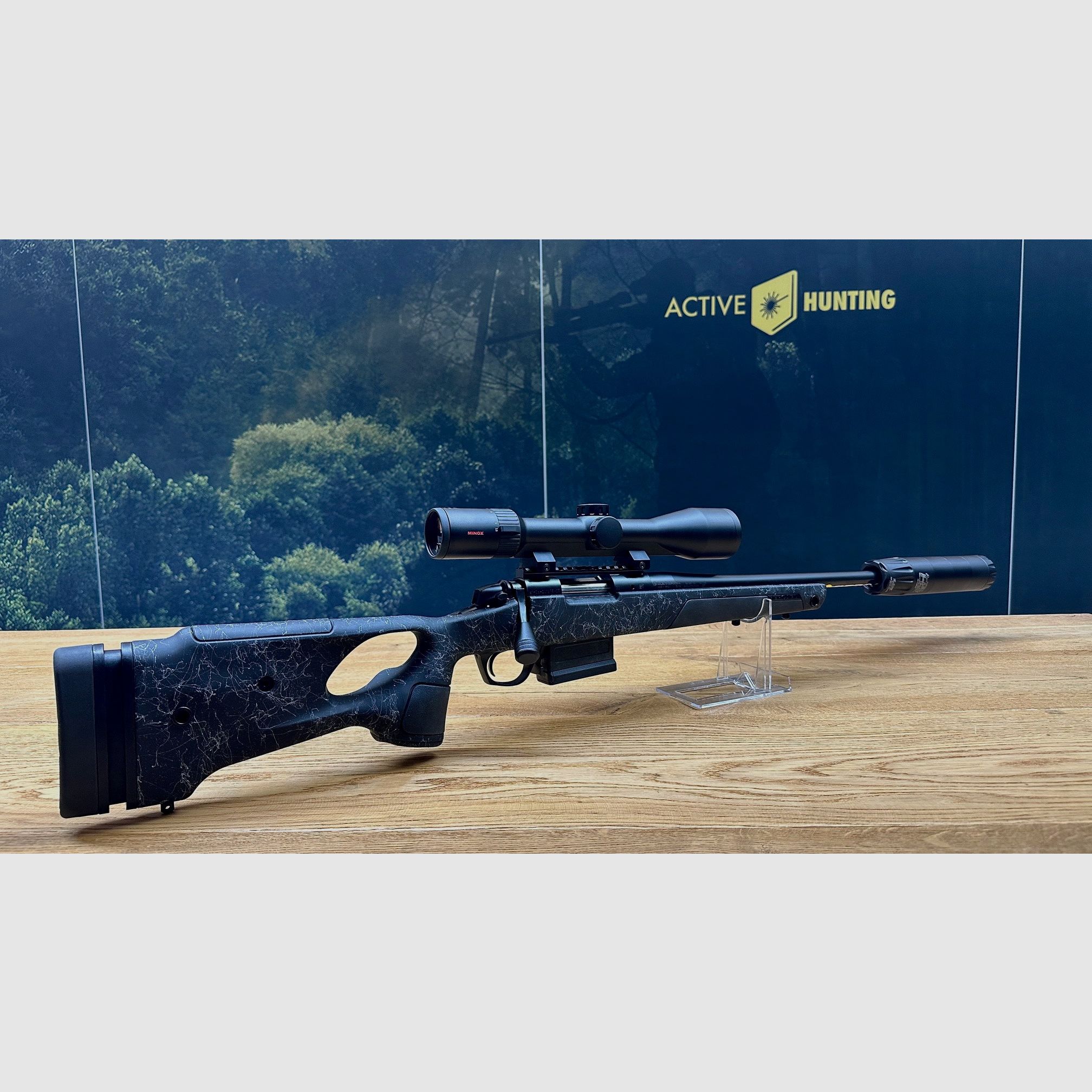 Bergara B14 Thumbhole / .308 Win / 46cm LL / Minox RS-4 2,5-10x50 / A-Tec H3