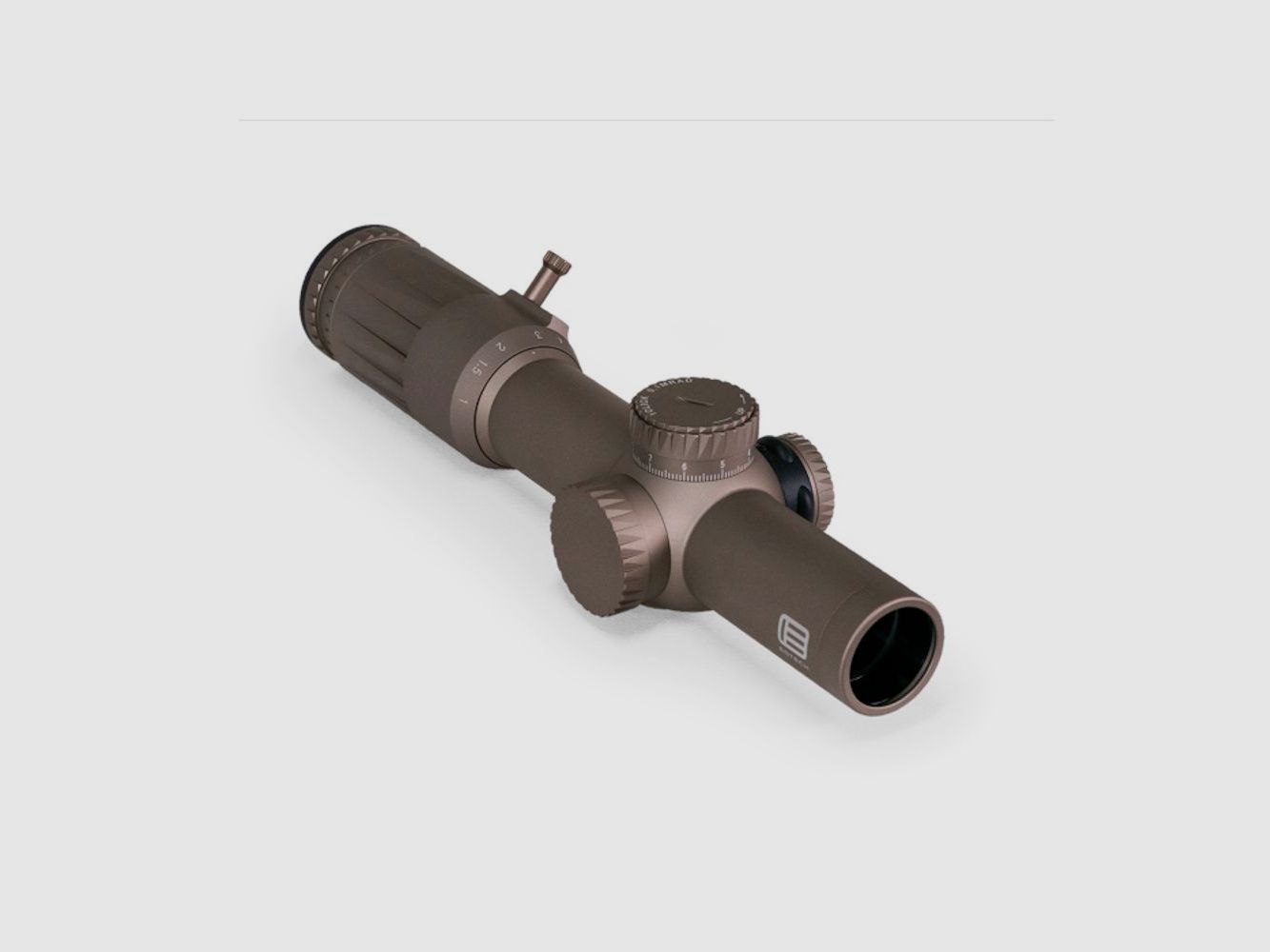 EOTech Vudu 1-10x28 SR5 MRAD FFP Jasny Dzień TAN Celownik