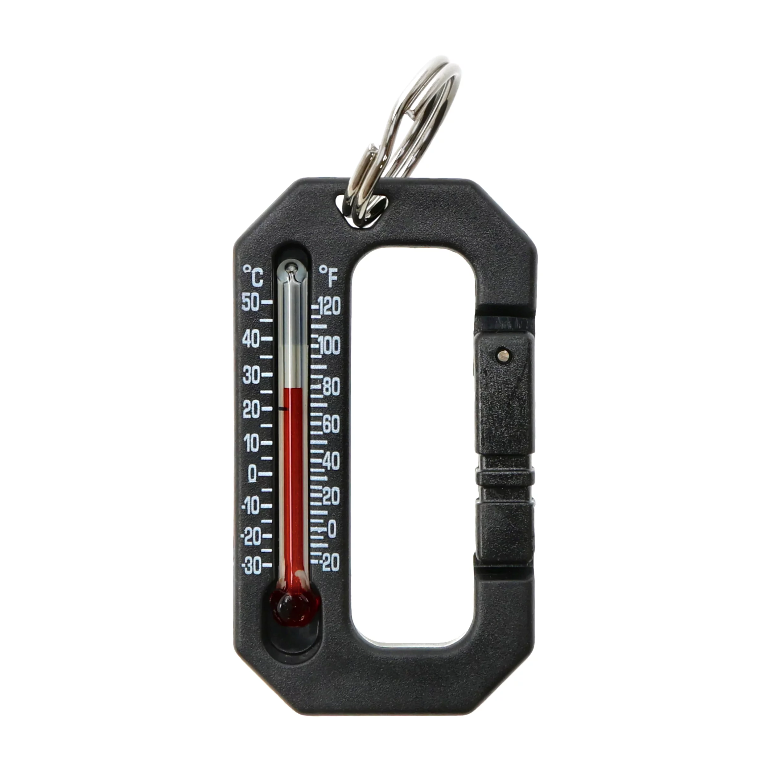 Portachiavi, moschettone con termometro Sun Co. HikeHitch 1 (1601), immagine 2 di 6