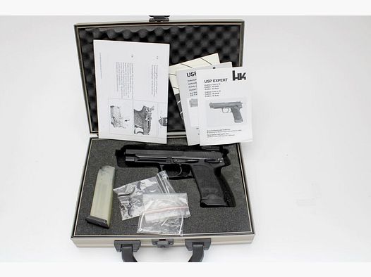 Pistole H&K HK USP EXPERT Kaliber .40S&W mit Vortex Defender CCW und Koffer Pfandversteigerung 17.7.25