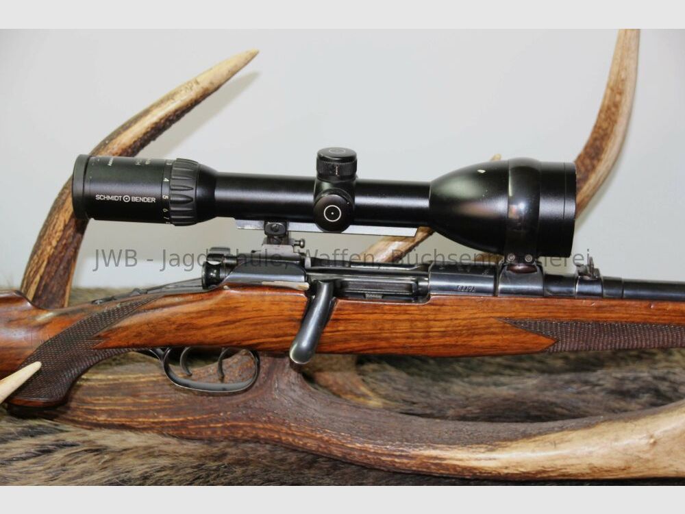 Schöner Steyr GK Stutzen mit Schmidt & Bender Zenith 7x64