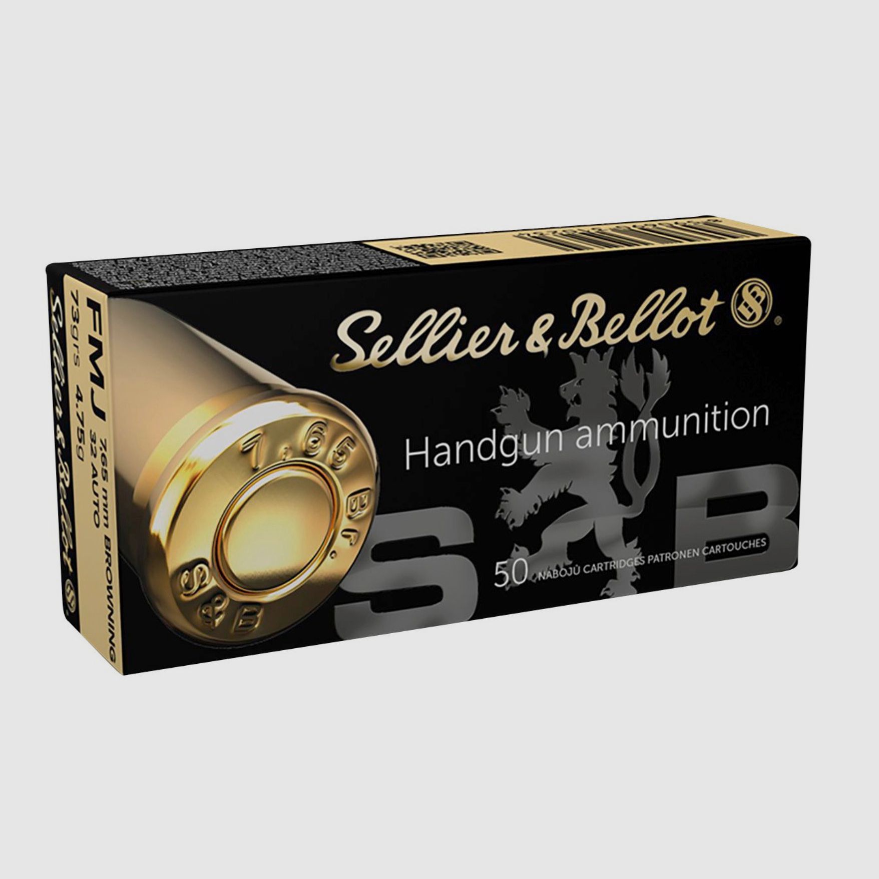 S&B 7,65 Browning 75grs