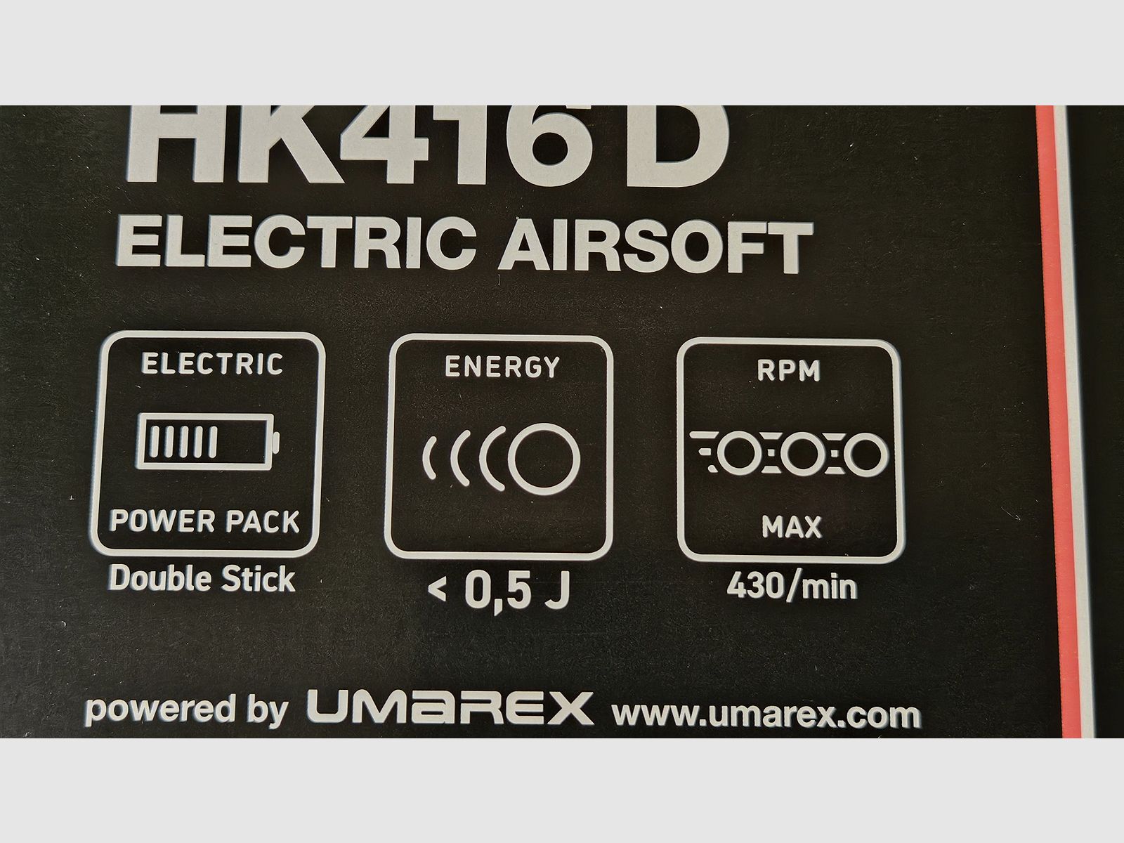 Umarex HK 416 AEG 6mm BB  Airsoft 