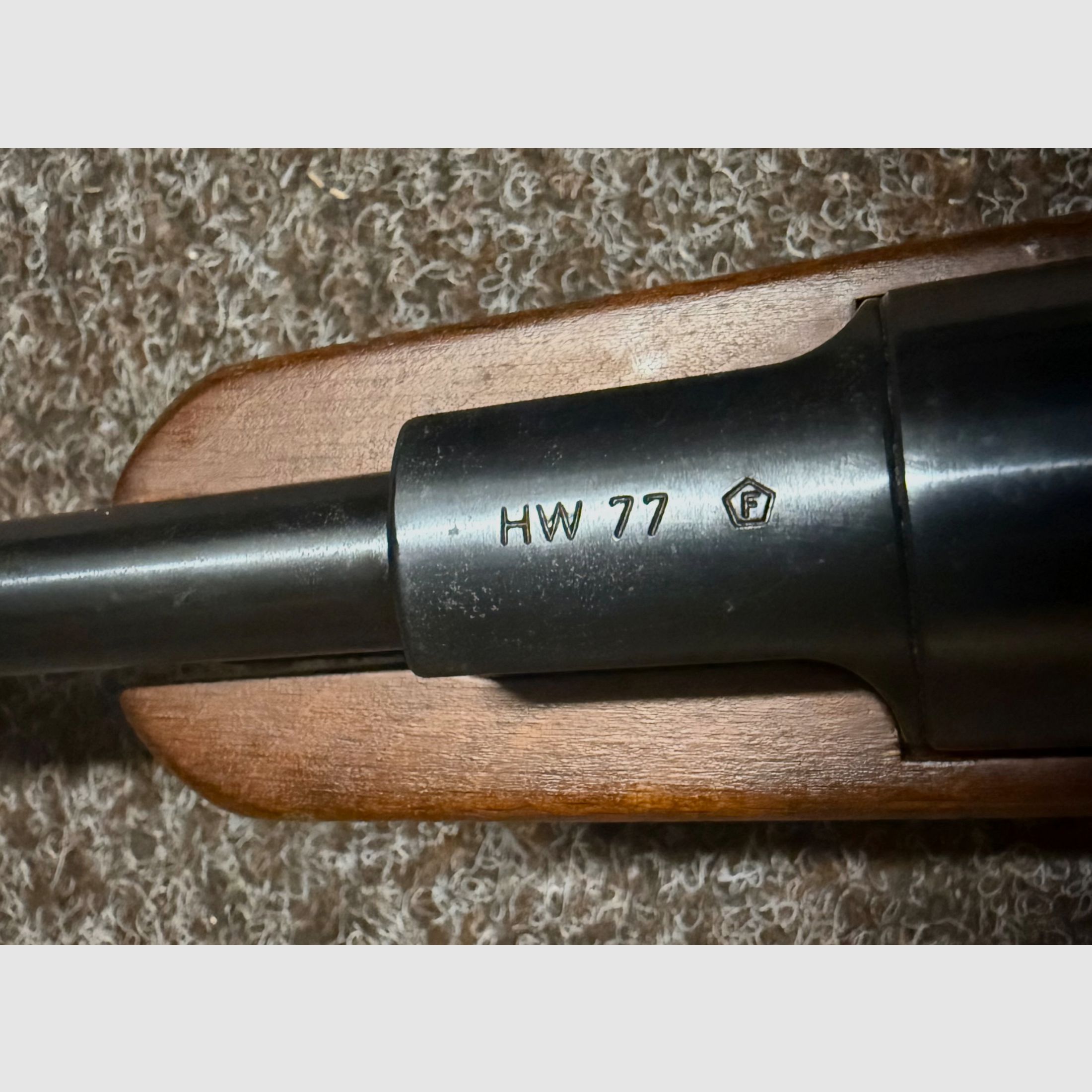 Air rifle HW 77 F fixed barrel mark