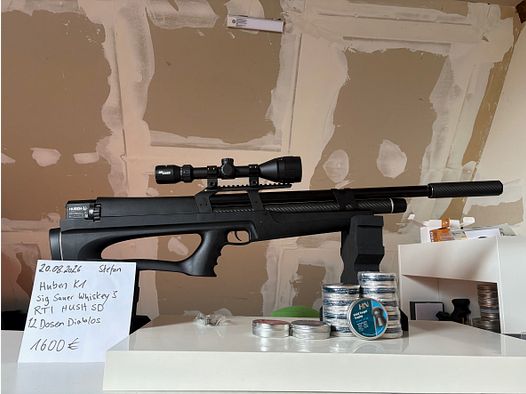 Huben K1 mit Zubehör