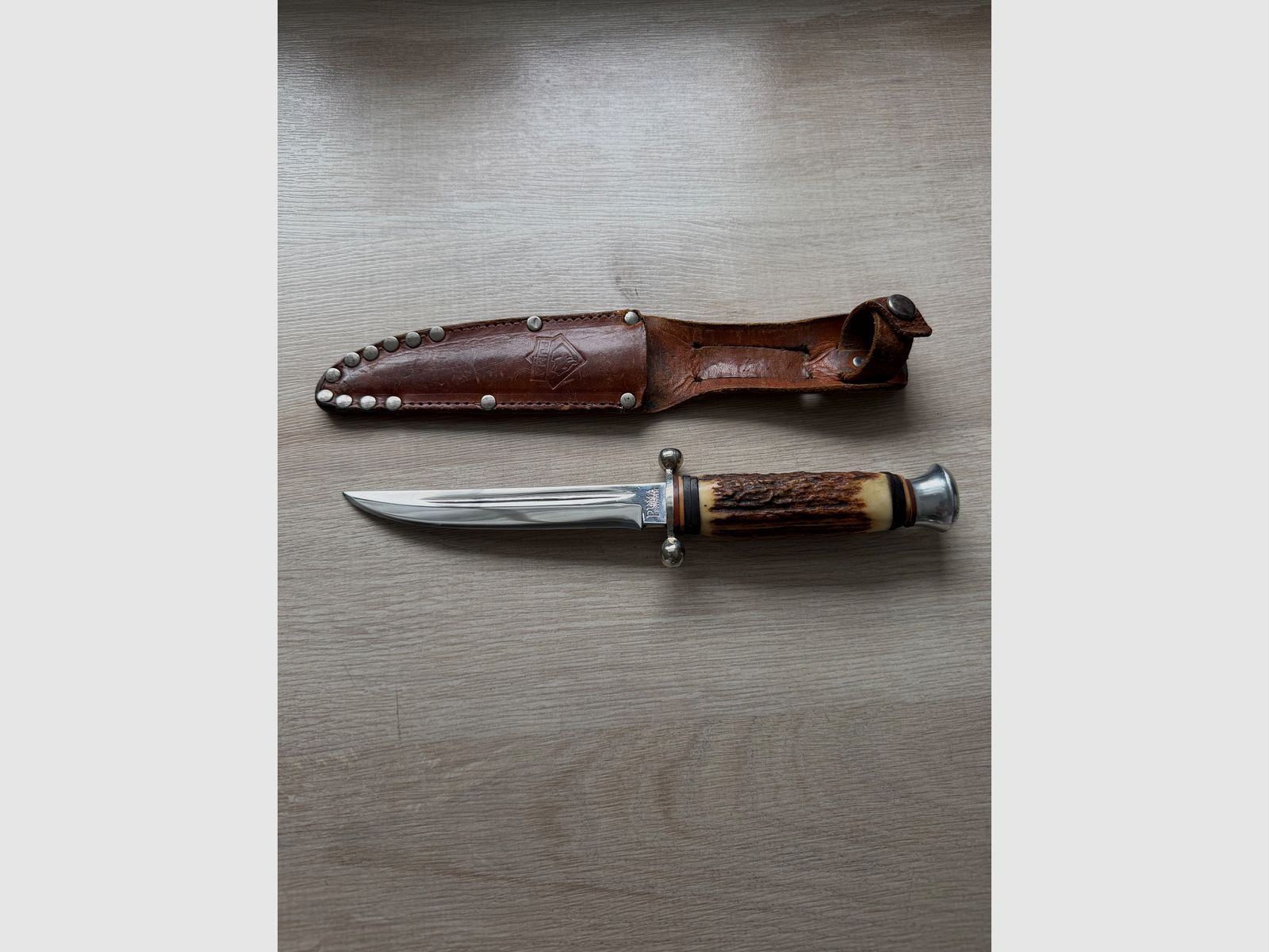 Puma Solingen vintage collector's knife hunting knife 80s, image 1 of 2