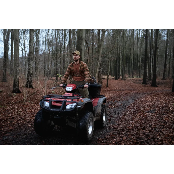 Harkila Aivak hunting shirt L/S – Autumn orange check (100573206), image 6 of 7