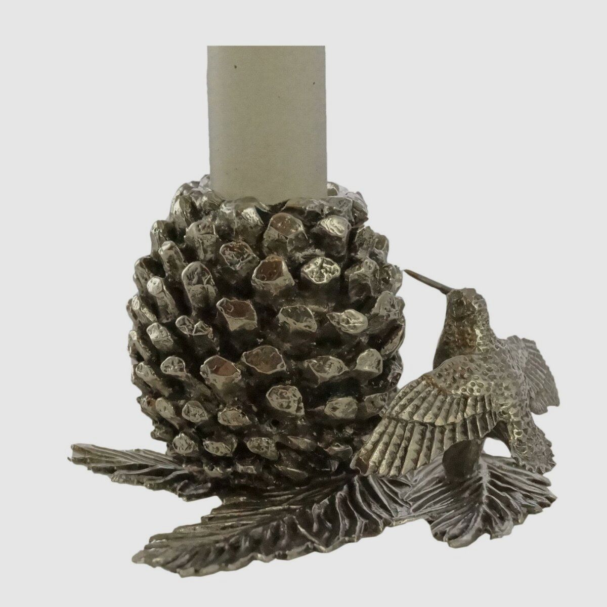 Lovergreen Accessoires Motiv Kerzenhalter Motiv: Kiefernzapfen mit Waldschnepfe