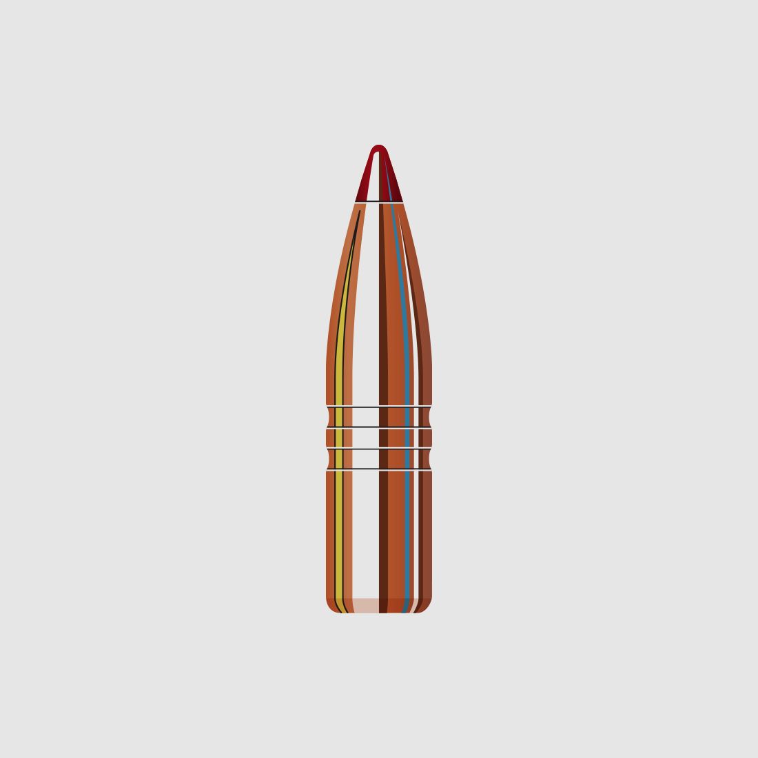 Hornady Geschoss .25/.257 CX 90GR bleifrei 50 Stück