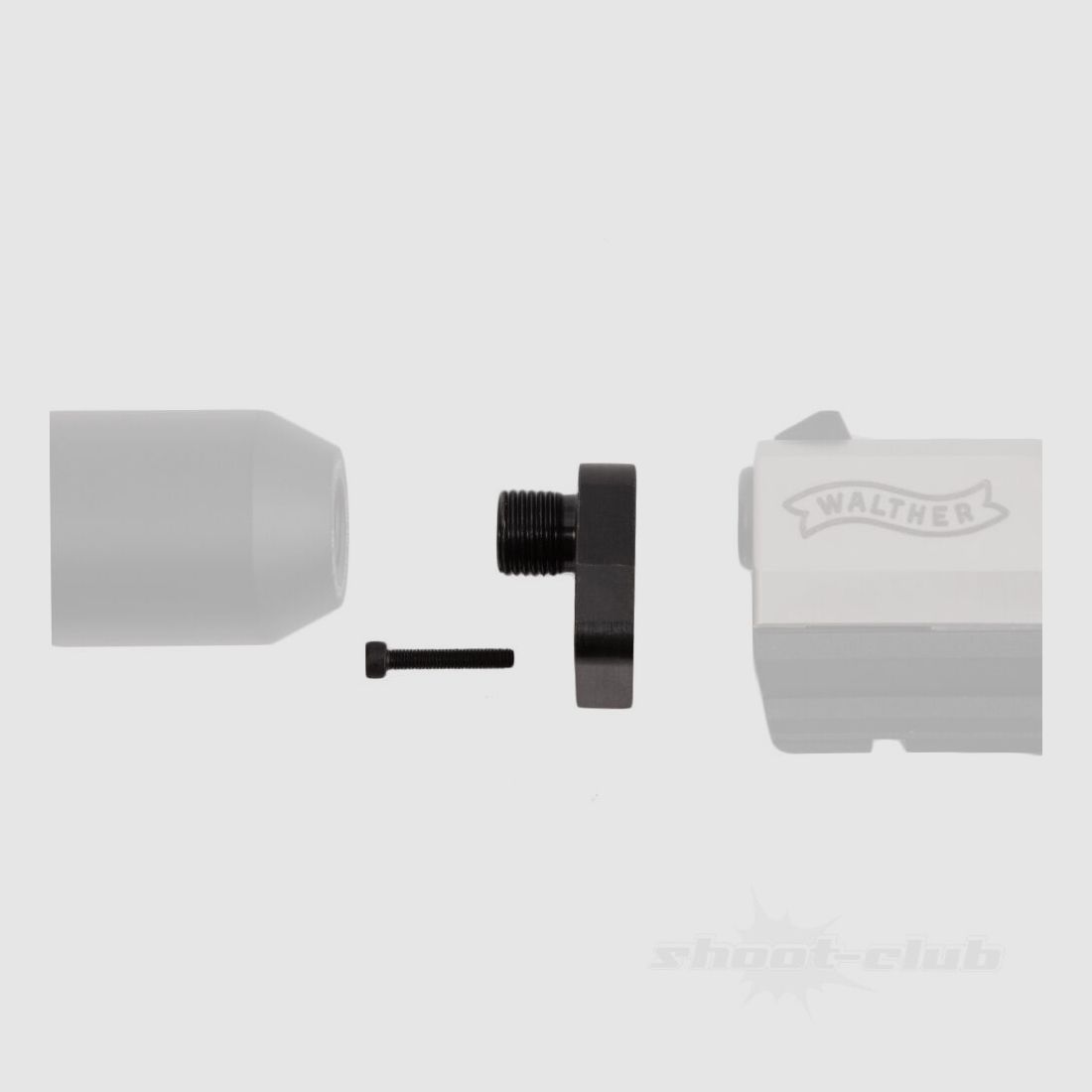shoXx sound suppressor adapter for CP99 NightHawk, Umarex CPS