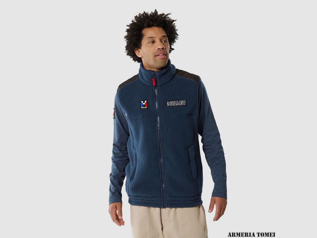 GILET – MILLET – HERITAGE FLEECESHEEP JKT 7317 SAPHIR, immagine 3 di 7