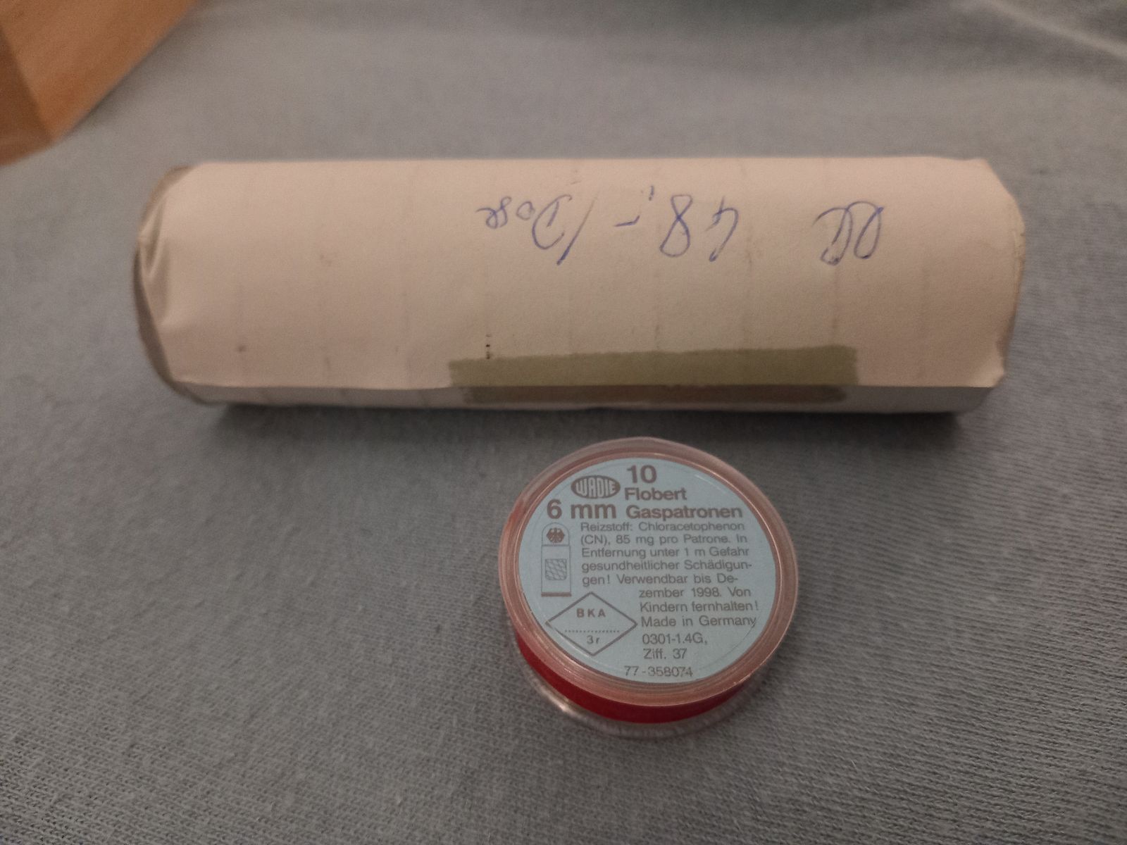 6mm Flobert Platz cs Gaspatronen