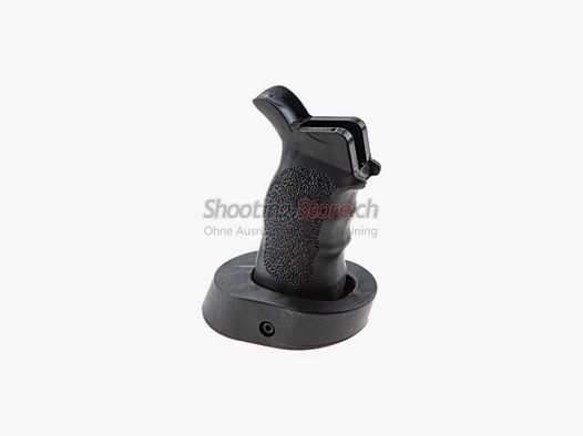 Ergo AR Tactical DLX Grip with Palm Shelf - Rigid Black