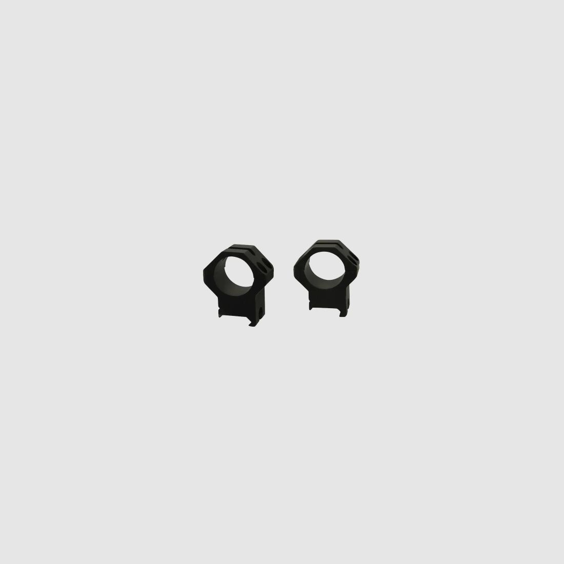 Weaver Tactical 4-Hole Picatinny-Style Ringe matt schwarz 25,4mm extra high, BH 13,21mm