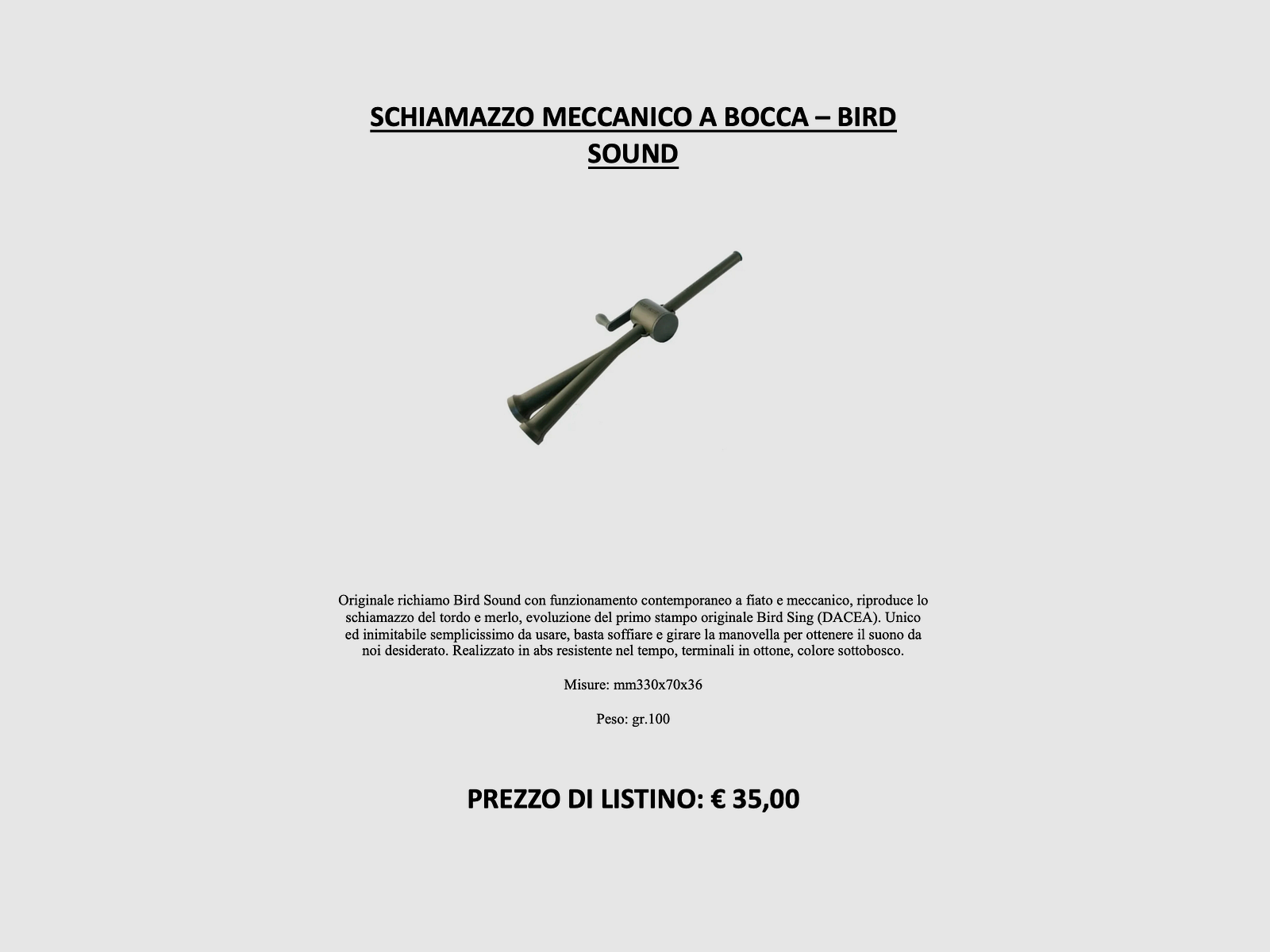 BIRDSOUND – MECHANICZNY DŹWIĘK Z UST, zdjęcie 4 z 4