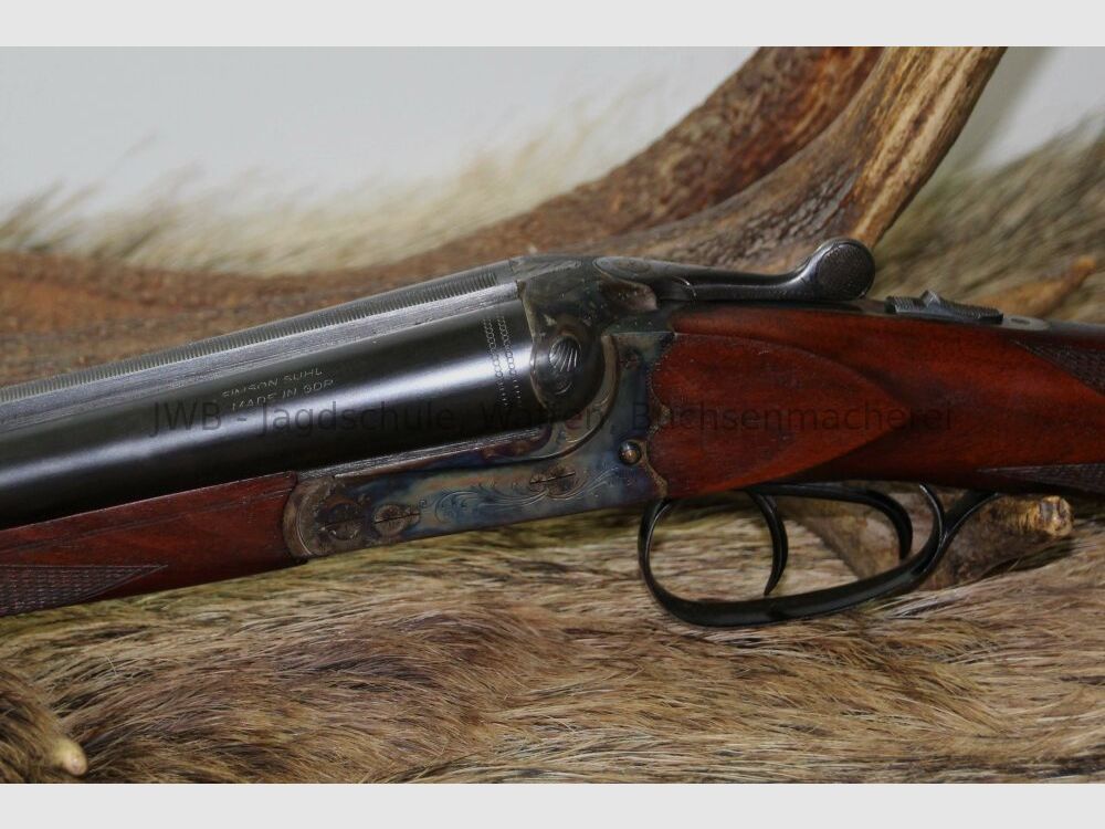 Simson double-barrel shotgun 12/70