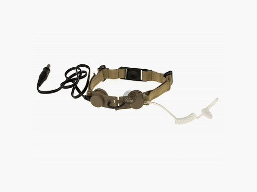 Z-Tactical Tactical Throat Mic-Dark Earth