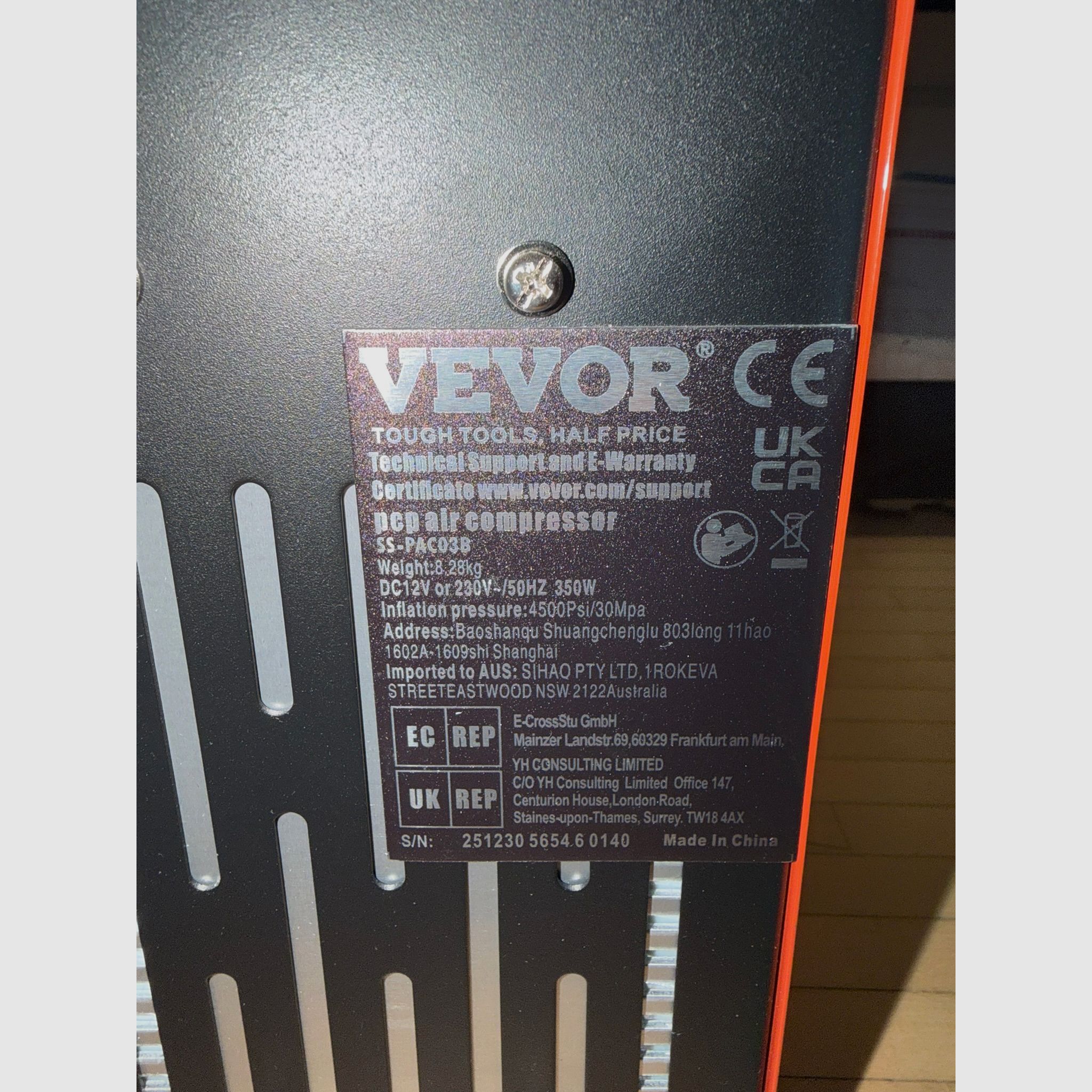 Daystate Red Wolf 4,5, Hawke Airmax 30 WA scope 4-16x50 SF, image 2 sur 12