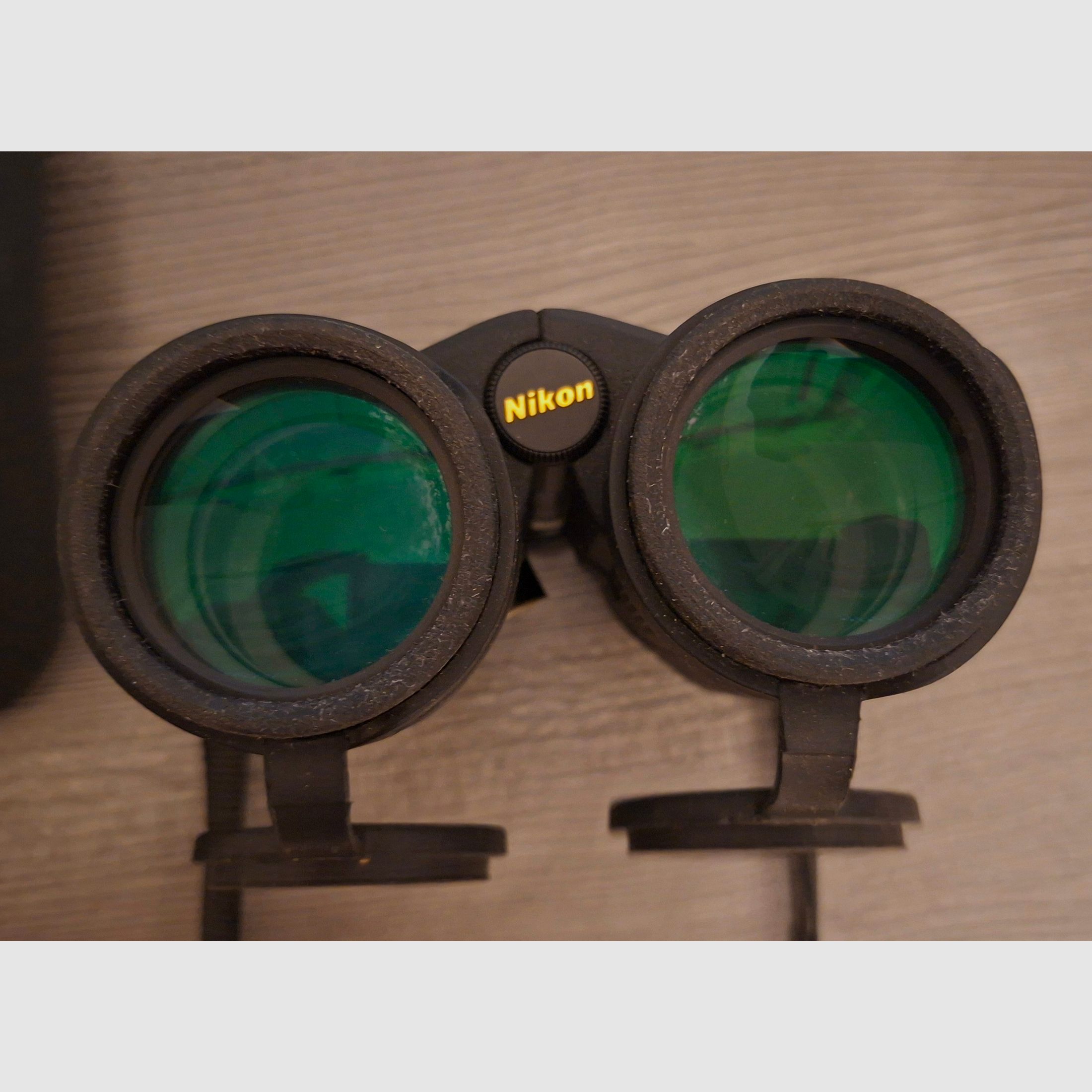 Nikon Laser Force 10x42, misuratore di distanza, binocolo, come nuovo, 