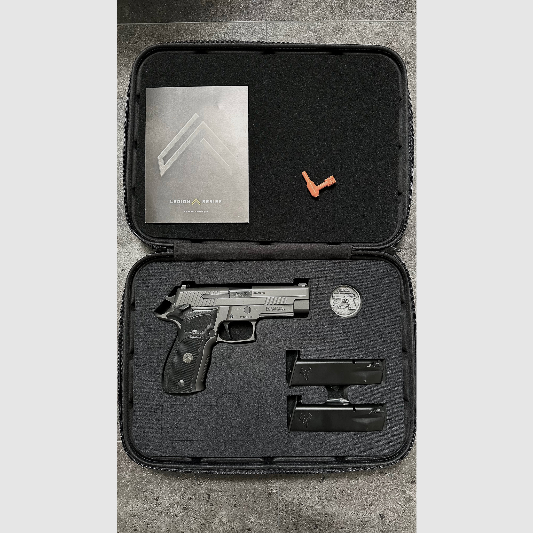 SIG SAUER P226 LEGION SAO 9mm